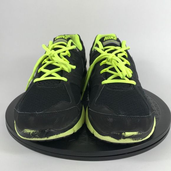 Nike Lunarlon Lunar Forever 2 Black/Volt Running Shoes 554905-002 Men’s Size 12 - Picture 3 of 12
